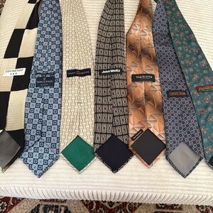 Vintage (7) Silk Ties Collection
